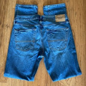 Abercrombie & fitch button fly denim jeans sz 33/32